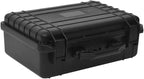 PP Portable Flight Case, Lockable Tool Box for Transportation Travelling, Protective Equipment Case, 18.5"x14.2"x7.1", -283