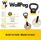WallPeg Pegboard Bins - 6 Each 7" & 6 Each 5" ORGANIZING Bins - Hooks to Peg Board Panel Organize Hardware Arrange Accessories Workbench Tool Organizer Garage Storage -Made in USA-