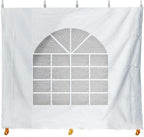 TentandTable Standard Cathedral Tent Sidewall, 7-Foot by 10-Foot, Waterproof Sidewalls for Commercial Party & Canopy Tents, UV Resistant & Removable, 14oz Translucent Vinyl, Tent Not Included