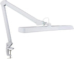 Neatfi XL 2,500 Lumens LED Task Lamp, 22 Inches Wide, 30W, 162 Pcs SMD LED, Eye-Caring, Desk Light with Clamp for Home, Office, and Study Room (Non-CCT, White)