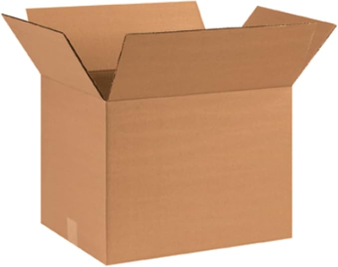 Secure Seal - 16x12x12 Pack of 25 Corrugated Cardboard Packing Shipping Mailing Moving Carton Boxes