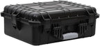 PP Portable Flight Case, Lockable Tool Box for Transportation Travelling, Protective Equipment Case, 20.5"x15.7"x7.5", -285