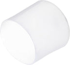 uxcell 20pcs Rubber End Caps 32mm ID Vinyl PVC Round Tube Bolt Cap Cover Screw Thread Protectors Clear