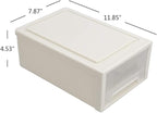 6 Quart Plastic Chest of Drawers, Desktop Office Organizer, 3 Pack