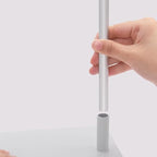Adjustable Banner Holder Table Top Banner Display Poster Stand Store Counter Display Poster Stand Advertising Display Sign Holder (A4 210×297mm/8.27×11.69 inches)