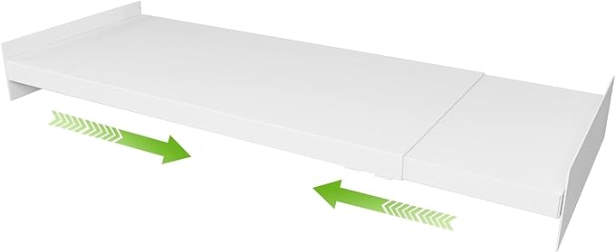 Expandable Closet Shelf Organizer, Adjustable Shelves Organizer, Storage Shelving Rack DIY Divider RV Separator for Cabinet Pantry Wardrobe Cupboard Kitchen, 1 Pack, XXL