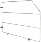 Rev-A-Shelf 12" Baking Sheet Shelf Organizer for Wall and Base Kitchen Cabinets, Divider Pan Rack Storage Wires for Cupboards, Chrome, 597-12CR-2-1