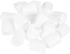 uxcell 20pcs Rubber End Caps 15.5mm ID Vinyl Round Tube Bolt Cap Cover Thread Protectors White