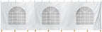 TentandTable Standard Cathedral Tent Sidewall, 7-Foot by 30-Foot, Waterproof Sidewalls for Commercial Party & Canopy Tents, UV Resistant & Removable, 14oz Translucent Vinyl, Tent Not Included