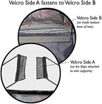 Extra Large Reusable Grocery Tote, premium quality canvas, stands upright & collapses, sturdy base, waterproof for beach/pool towels, storage, picnicking, tailgating, sport equipment, Max Logo
