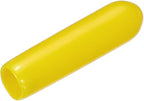 uxcell 20pcs Rubber End Caps 3mm(1/8") ID Vinyl PVC Round Tube Bolt Cap Cover Screw Thread Protectors Yellow
