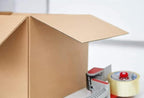 Secure Seal - 100 Pack of 24x14x6” Corrugated Cardboard Packing Shipping Mailing Moving Carton Boxes