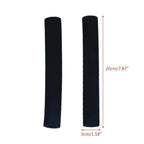 2 Pcs Black Baby Stroller Handle Cover Push Tube Cart Sleeve Foam Covers Armrest Soft Pr Baby Cart Covers Shopping, Travel Gear, Shopping Cart Covers