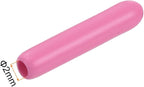uxcell 20pcs Rubber End Caps 2mm ID Vinyl PVC Round Tube Bolt Cap Cover Screw Thread Protectors Pink
