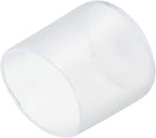 uxcell 20pcs Rubber End Caps 25mm(1") ID Vinyl PVC Round Tube Bolt Cap Cover Screw Thread Protectors Clear
