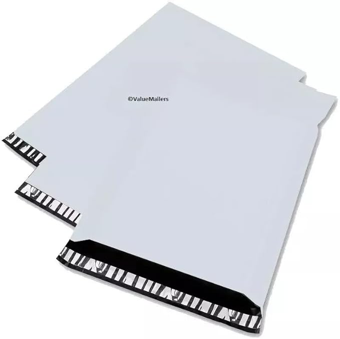 100 7.5x10.5 Poly Mailers Bags Inch Premium Envelopes Shipping Bag, Self-Seal, Waterproof, Privacy Opaque, Mailing Packaging Bags