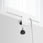 Jgstkcity Desk Clamp Power Strip,40W Total Fast Charging Station,2 PD 20W USB C Ports,Desk Edge Mount Surge Protector for Home, Office,3 Outlets,Fit 1.96" Tabletop Edge,ETL Listed,White