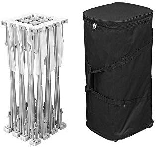 Vispronet Pop-Up Tension Fabric Trade Show Display Booth Frames (7.4ft x 5ft)