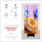 LED Digital Signage Display (P2.5 Spliceable LED Poster Screen, with Publishing System, Foldable Advertising Display Kiosk, Suitable for Events and Rental Scenarios, Supports WiFi/USB/HDMI)(90in-P2.5)