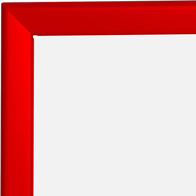 SnapeZo Poster Frame 24x30, Red, 1.25 Inch Aluminum Profile, Front-Loading Snap Frame, Wall Mounting, Professional Series
