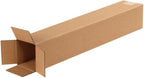Secure Seal - 4x4x36 Pack of 100 Corrugated Cardboard Packing Shipping Mailing Moving Carton Boxes