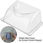 Plastic Rainproof Rain Cover for Door Access, Shell for Access Control Keypad Cover Doorbell Shell for Outdoor
