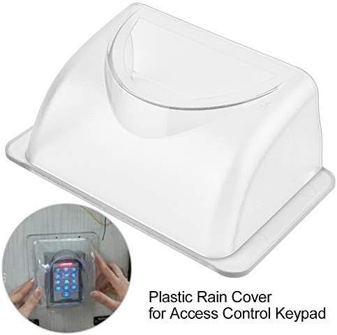 Plastic Rainproof Rain Cover for Door Access, Shell for Access Control Keypad Cover Doorbell Shell for Outdoor