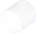 uxcell 4pcs Rubber End Caps 45mm ID Vinyl Round Tube Bolt Cap Cover Screw Thread Protectors Clear, 40mm Height