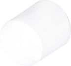 uxcell 4pcs Rubber End Caps 45mm ID Vinyl Round Tube Bolt Cap Cover Screw Thread Protectors Clear, 40mm Height