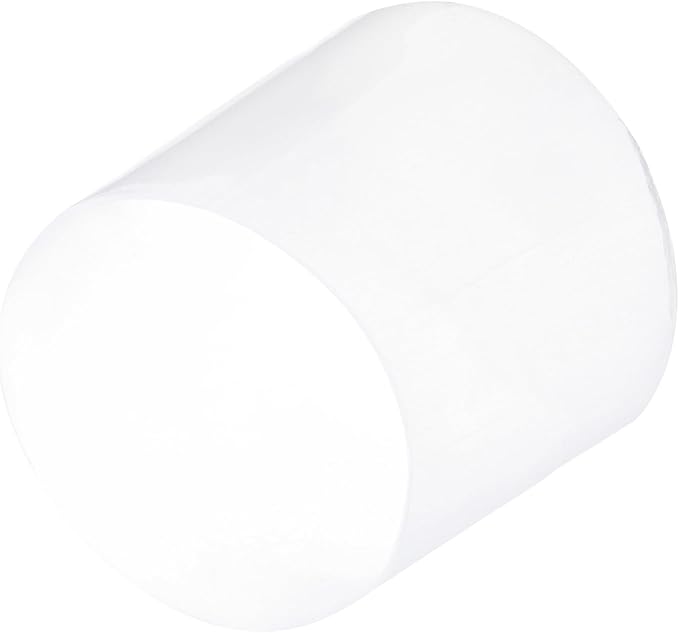 uxcell 4pcs Rubber End Caps 45mm ID Vinyl Round Tube Bolt Cap Cover Screw Thread Protectors Clear, 40mm Height