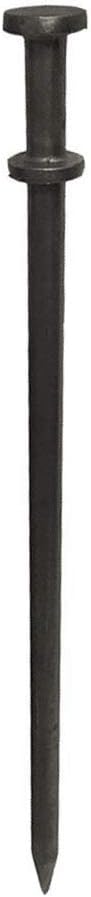 Double Head Tent Stakes - Heavy Duty Steel Tent Stakes, Versatile Ground Spikes to Anchor Commercial Inflatables, Party Tents, and Outdoor Camping Shelters, 3/4 x 36 Inch, 25-Pack