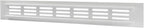Vent Systems 12 x 1.5 Inch (Outer Dimensions) Air Supply Ventilation Grille - Pack of 2 - White Aluminum Rectangle Intake/Exhaust Door Vent Deflector - HVAC for Home Improvement Floor, Wall Duct Cover