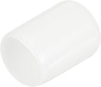 uxcell 20pcs Rubber End Caps 14.5mm ID Vinyl Round Tube Bolt Cap Cover Thread Protectors White