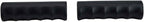 2Pcs Wheelbarrow Handle Covers 22-30mm Rubber Grip Sleeves Non Slip Garden Cart Handles Shock Absorption Black(118 x 26mm)