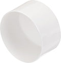 uxcell 4pcs Rubber End Caps 65mm ID Vinyl Round End Cap Cover Screw Thread Protectors White, 40mm Height