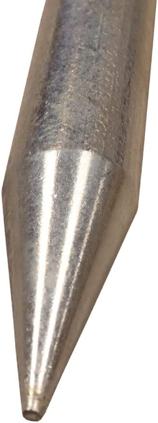 Steel Tent Stakes Heavy Duty Ground Stake, Metal Stakes to Anchor Commercial Inflatables, Outdoor Camping Canopy, Fence, Garden Tent Accessories, 1" Diameter x 18" Length, 25 Pack