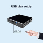 Adertising Media Player Box Commercial Display Mate Remote Publish Menu AD 2+16G Digital Signage Box (YM06 / 2+16G)