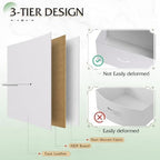WLIVE Storage Organizer Unit with 11 Fabric Bins, Storage Drawers Organizer with Steel Frame, Tall Storage Tower Organizaton for Living Room, Hallway, Office, White