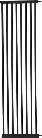 Lumizone Extra Tall Cat Gate Extension Kit 55.12" High Pressure Mounted 2025 New 16.73" Extra Wide 1.37" Gap No Drilling Tall Pet Gate for Dogs (Black, 55.12" H x 16.73" W, Extension)