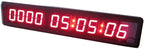 AZOOU 1.8-inch 10 Digits with Red Color LED Timer Countdown/up Wall Mounted Clock with Days Hours Mins Secs