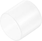 uxcell 20pcs Rubber End Caps 33mm ID Vinyl Round Tube Bolt Cap Cover Thread Protectors Clear