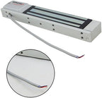 Visionis FPC-5224 300lbs Indoor Electromagnetic Lock with 300 lbs U Bracket for Glass Door for Access Control