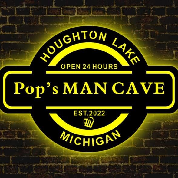 Custom Name Date Neon Sign, Home Bar Led Sign, Personalized Neon Light for Man Cave Decor