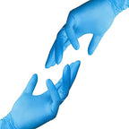 Jointown Basic Vinyl Exam Gloves-Safty Glove Latex-Free & Powder-Free, Synmax Disposable Medical Glove Small (Case of 1000, Blue)