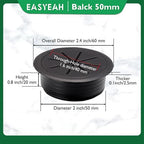 2 Pcs Desk Grommet 2" / 50 mm, Desk Hole Cover for Cables Black, Cable Grommet ABS Plastic, Desk Hole Grommet for Home & Office Pc, Detachable Cable Cord Organizer