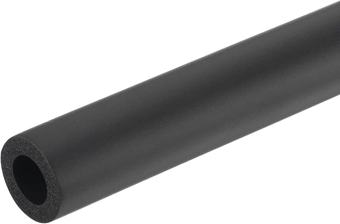 uxcell Foam Tubing for Handle Grip Support,13mm(1/2") ID 23mm(0.91") OD 0.3 Meter/1ft Length Black