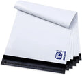 POLYSELLS 50 pcs 19x24 Inches White Poly Mailers Shipping Envelopes, Strong Adhesive Sealing, Waterproof, and Tear-resistant Postal Mailing Bags for Clothing, Books, and Accessories