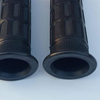 2Pcs Rubber Nonslip Handlebar Grips Bike Handle Grips Rubber Mountain Bike Handlebar for Wheelbarrow, Tractors, Mowers