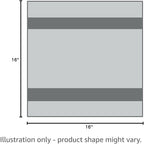 6 Pack Microfiber Glass Cleaning Cloth, 16 Inch X 16 Inch, Lint Free Quickly Clean Window, Glasses, Windshields, Mirrors, and Stainless Steel, Pink