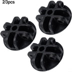 Tent Plastic Top Cover, Pop-up Canopy Connector, 4-Way Center Bracket Connector Black Gazebo Accessories, Tent Cooling Tent Plastic Accessories(3pcs)